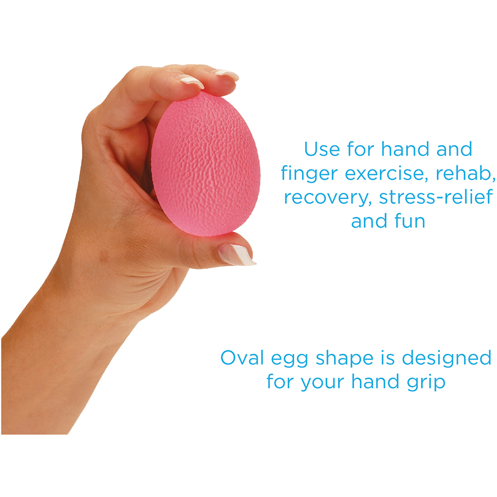 HAND SQUEEZE EGG PINK